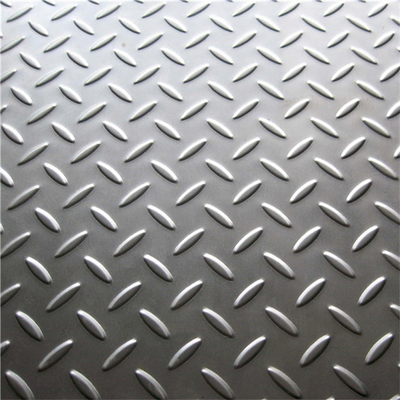 Folha gravada laminada a alta temperatura 1000mm da placa de aço inoxidável de grande resistência do verificador SS400