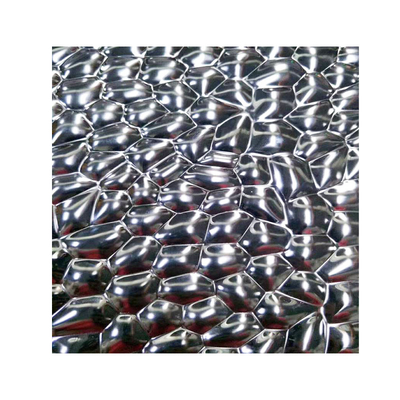 As ondinhas decorativas de aço inoxidável da água de ASTM cobrem 201 202 203 304 316 340 430