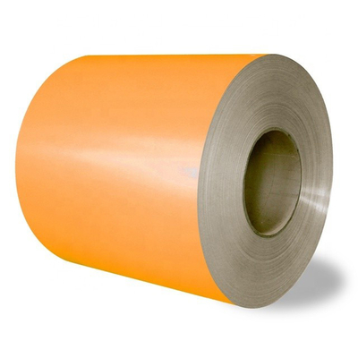 O GB alaranjado Prepainted a chapa de aço galvanizada na bobina da bobina PVDF Aluzinc