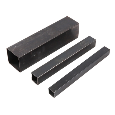 O preto Q345 galvanizou a tubulação de aço 4x4 14mm do quadrado de tubo