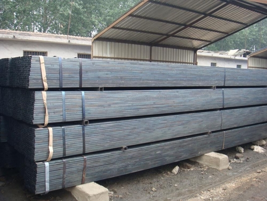 Q195 galvanizou o tubo quadrado SPHC 2x3 galvanizou a tubulação de aço