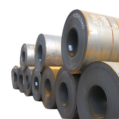 Janela de aço suave de aço da bobina A570 ASTM do preto laminado a alta temperatura de Q235B