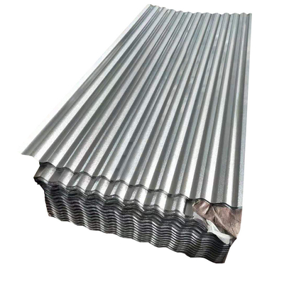 Chapa de telhado ondulada de alta resistência GI chapa de aço galvanizado calibre 22