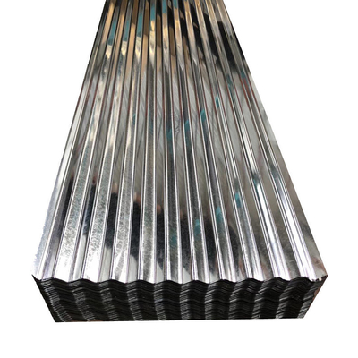 Folha de telhado de metal barata DX51D 1250 mm painel de aço GI anticorrosivo