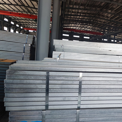 Perfil de viga em U de aço longo galvanizado canal C 80*43*5mm Q235 Q345 Material