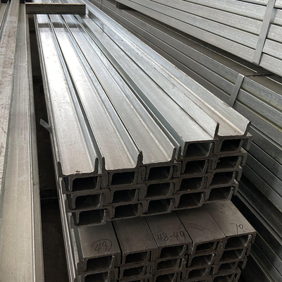 U-barra de aço galvanizada laminada a alta temperatura para construir o perfil de Shandong