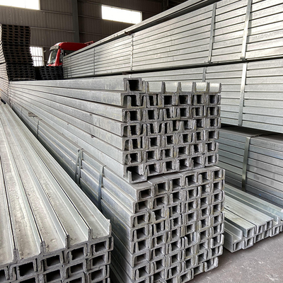 U-barra de aço galvanizada laminada a alta temperatura para construir o perfil de Shandong