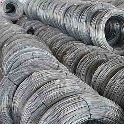Fio de corda de aço galvanizado ferro calibre 12 ferro na cor prata Q235