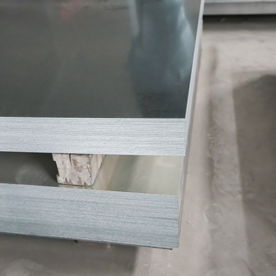 Material de construção galvanizado mergulhado quente da placa do ferro de Matt Surface Q195 da chapa de aço