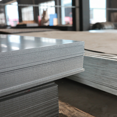 Material de construção galvanizado mergulhado quente da placa do ferro de Matt Surface Q195 da chapa de aço