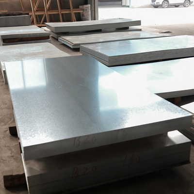 4x8 personalizado galvanizou a chapa de aço 3mm 4mm 5mm a placa de metal que do ferro zinca revestido