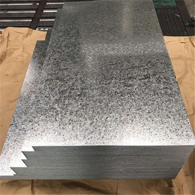 Zinque chapa de aço revestida galvanizou a placa HDG Z120/㎡ 0.35mm do SOLDADO 0.45mm 0.55mm
