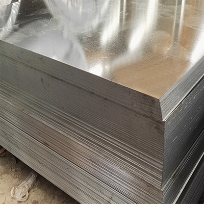 270g/M2 Q235 galvanizou a chapa de aço nenhuma placa Prepainted laminada a alta temperatura das lantejoulas