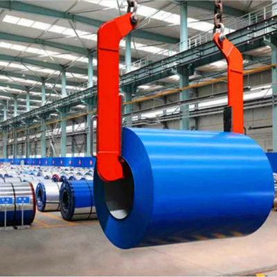 A cor de aço galvanizada Prepainted da bobina de PPGI revestiu telhar o rolo 1250mm da folha