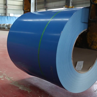 O zinco revestiu o metal de aço pre pintado G550 da bobina que telha a folha de PPGI para casas 600mm