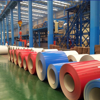 O zinco de aço galvanizado da bobina da folha PPGI revestiu ASTM 0.8mm 0.12mm