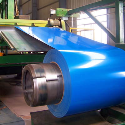 PPGI Prepainted frio PPGL galvanizou a bobina que de aço o zinco azul da cor revestiu o calibre 26