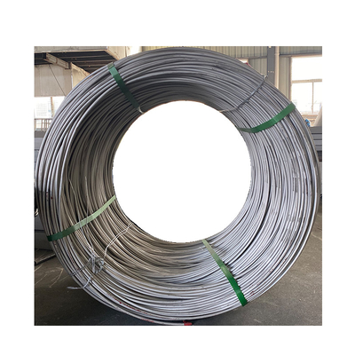 SUS304 fio de aço inoxidável 0.13Mm SS Rod High Tensile Hot Rolled