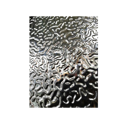 As ondinhas decorativas de aço inoxidável da água de ASTM cobrem 201 202 203 304 316 340 430