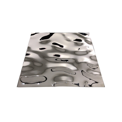 As ondinhas decorativas de aço inoxidável da água de ASTM cobrem 201 202 203 304 316 340 430