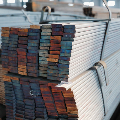 12x6mm galvanizou a construção de aço laminada a alta temperatura lisa da barra lisa de barra Q215