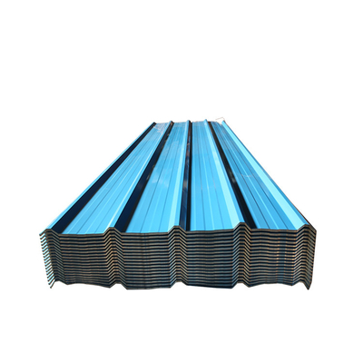 ASTM Ppgi corrugou folhas do telhado 1000mm