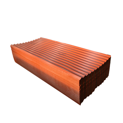 Ppcg galvanizou a cor revestida telhando a folha 0.8mm