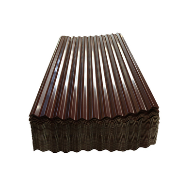 Ppcg galvanizou a cor revestida telhando a folha 0.8mm