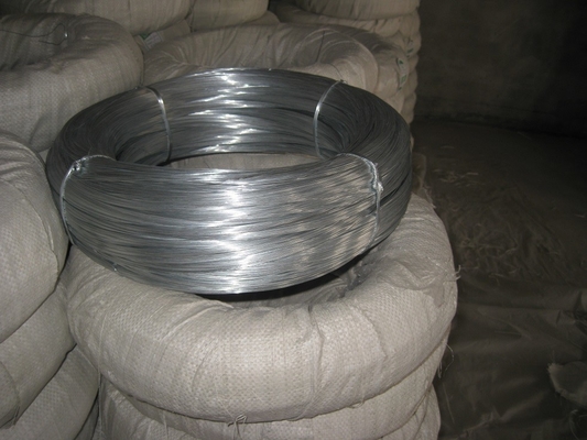 Corda de aço galvanizado por imersão a quente Q195 SAE1008 para fazer unhas