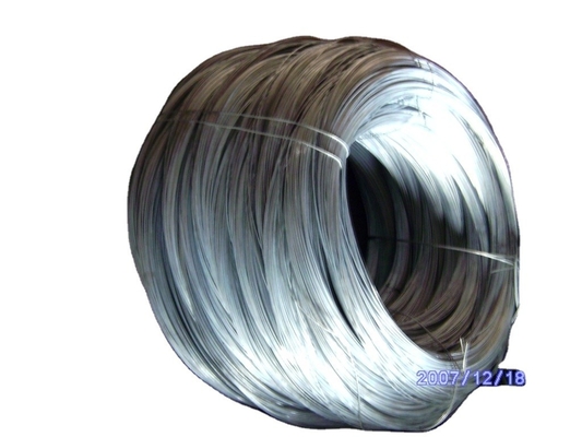 Fio de aço ferro GI de baixo carbono Q235 revestido de zinco 10 12 14 Gauge