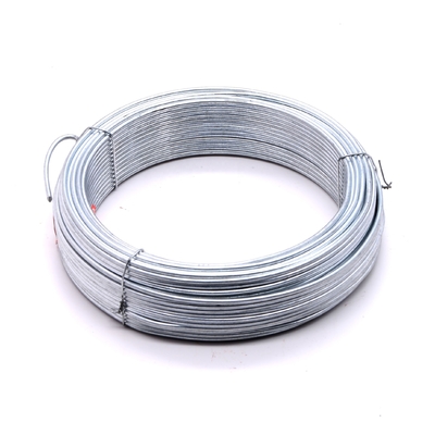 Ferro galvanizado mergulhado quente galvanizado 4mm do fio 100kg de BWG 25