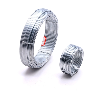 Fio de aço de alta resistência 4 mm Z275 fio de ferro galvanizado cor de zinco