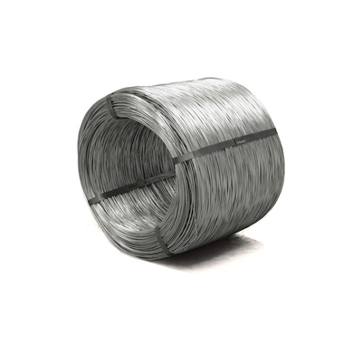 Corda de aço galvanizado por imersão a quente Q195 SAE1008 para fazer unhas