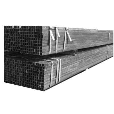 Tubo galvanizado 8.2m quadrado preto do quadrado do comprimento da tubulação do metal de ERW