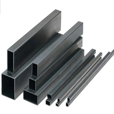 O tubo de aço preto JIS SS400 do quadrado do ISO 14mm galvanizou o tubo quadrado