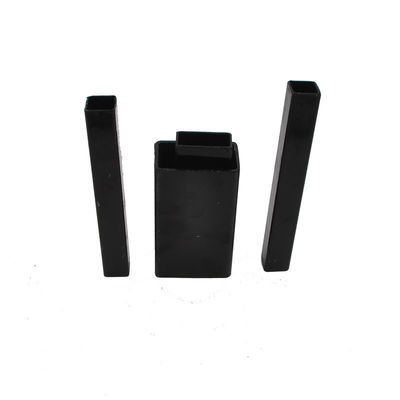 Tubulação preta S235JR do quadrado do metal de ASTM 7mm tubulação de aço de um preto de 2 polegadas