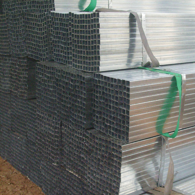 3x2 galvanizou a tubulação retangular do aço do tubo 0.6mm do quadrado laminada