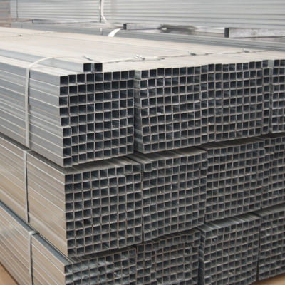 3x2 galvanizou a tubulação retangular do aço do tubo 0.6mm do quadrado laminada