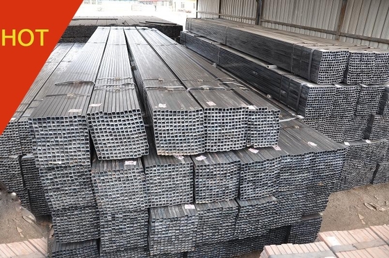 Q195 galvanizou o tubo quadrado SPHC 2x3 galvanizou a tubulação de aço