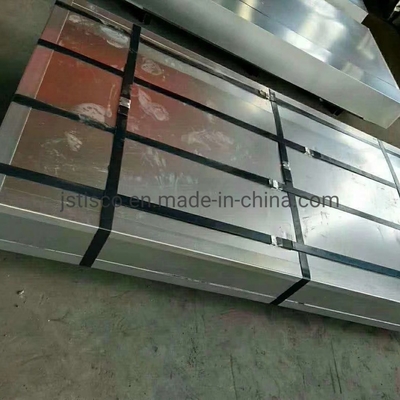 SMP corrugou a chapa metálica galvanizada 1100mm galvanizou a chapa de aço