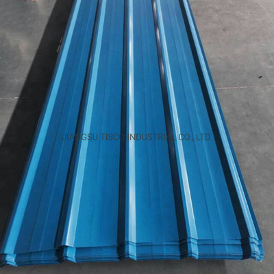 S220GD verdes colorem folhas telhando revestidas da folha 8ft do telhado do soldado
