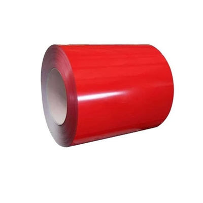 A cor de aço galvanizada Prepainted da bobina de PPGI revestiu telhar o rolo 1250mm da folha