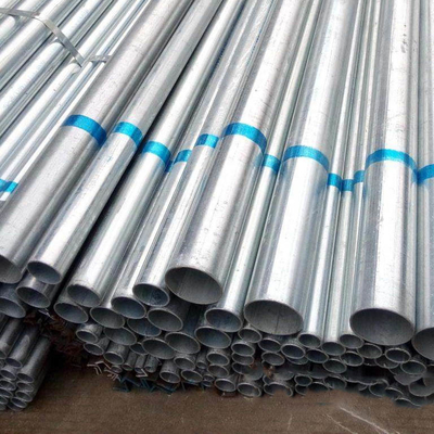 Tubulação de aço galvanizada mergulhada quente A106 GR B do círculo de DX52D sem emenda