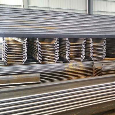 Estaca-prancha laminada a quente AISI de 5,5 polegadas para perfil de aço de construção