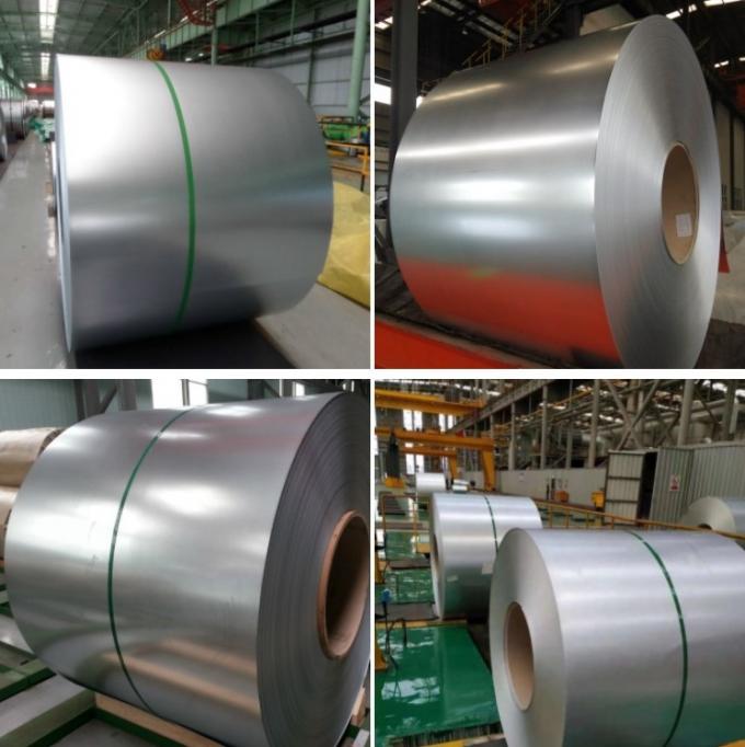O rolo galvanizado da chapa de aço galvanizou a bobina de aço Z275 galvanizou a folha lisa do ferro
