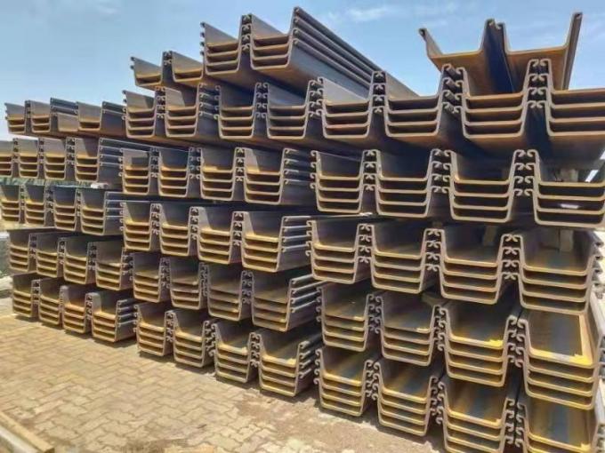 Tipo da pilha da chapa de aço de ASTM A328 Q345b - 2 pilhas laminadas a alta temperatura da chapa de aço Sy295/Sy390