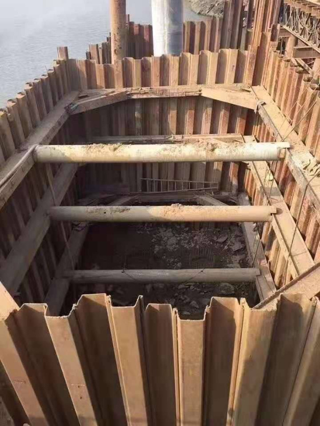 tipo de 400X100X10.5mm - tipo laminado a alta temperatura pilha de 2 U da chapa de aço para a construção